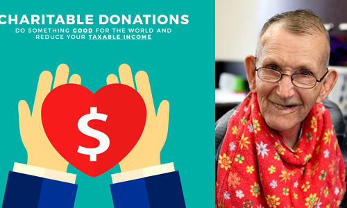 Charitable donations do something good for the world and reduce taxable income